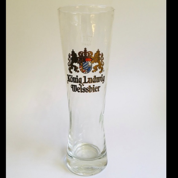 Konig Ludwig - German Beer Glass - 0.5 Liter - "Weissbier" 16 Oz - Picture 3 of 3